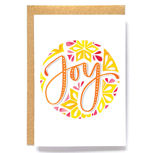 Pack of 3 'Christmas Orb' Christmas cards