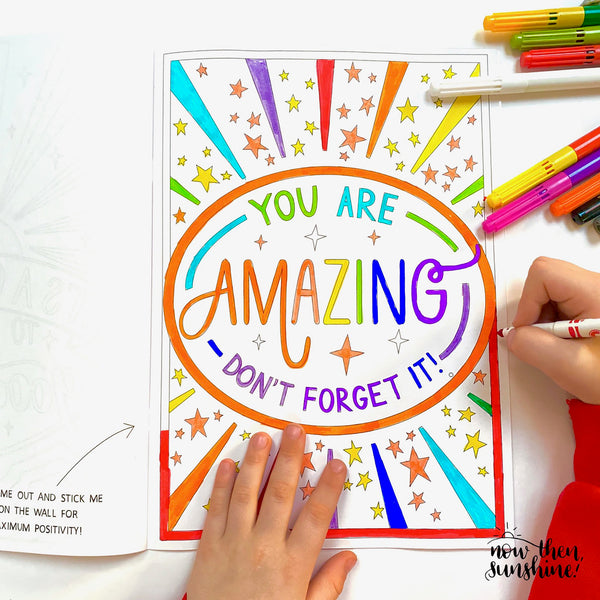 Colour Me Happy: a colouring book of positive phrases