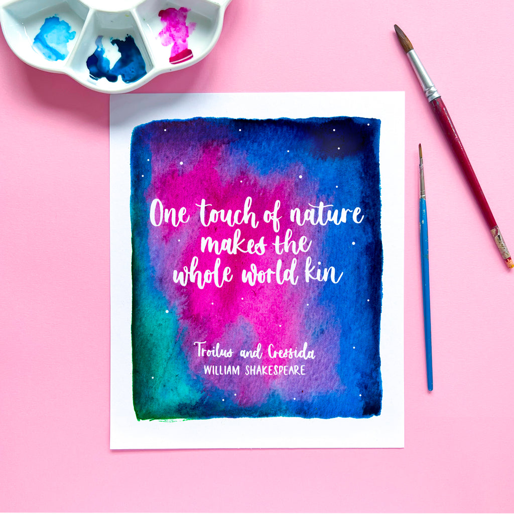 Last night's Northern Lights epitomised beautifully in a Shakespeare quote