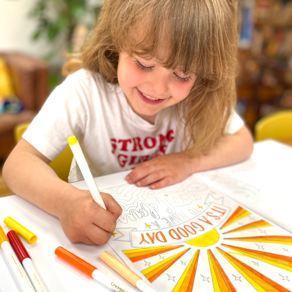 Colour Me Happy: positive colouring books for happy minds