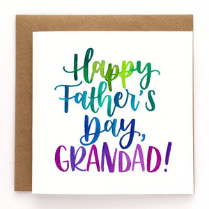 Father's Day card for Grandad