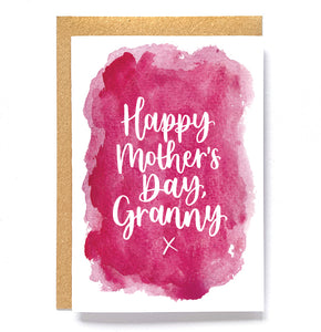 Mother's Day card for Granny