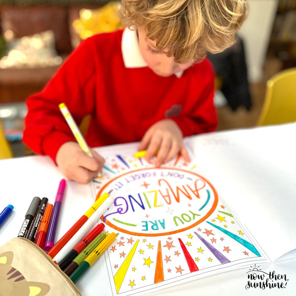 COLOURING BOOK SECOND - Colour Me Happy: a colouring book of positive phrases